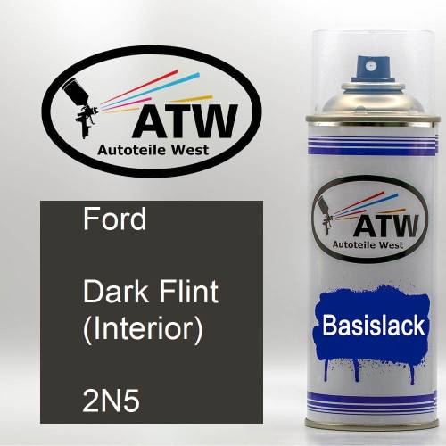 Ford, Dark Flint (Interior), 2N5: 400ml Sprühdose, von ATW Autoteile West.